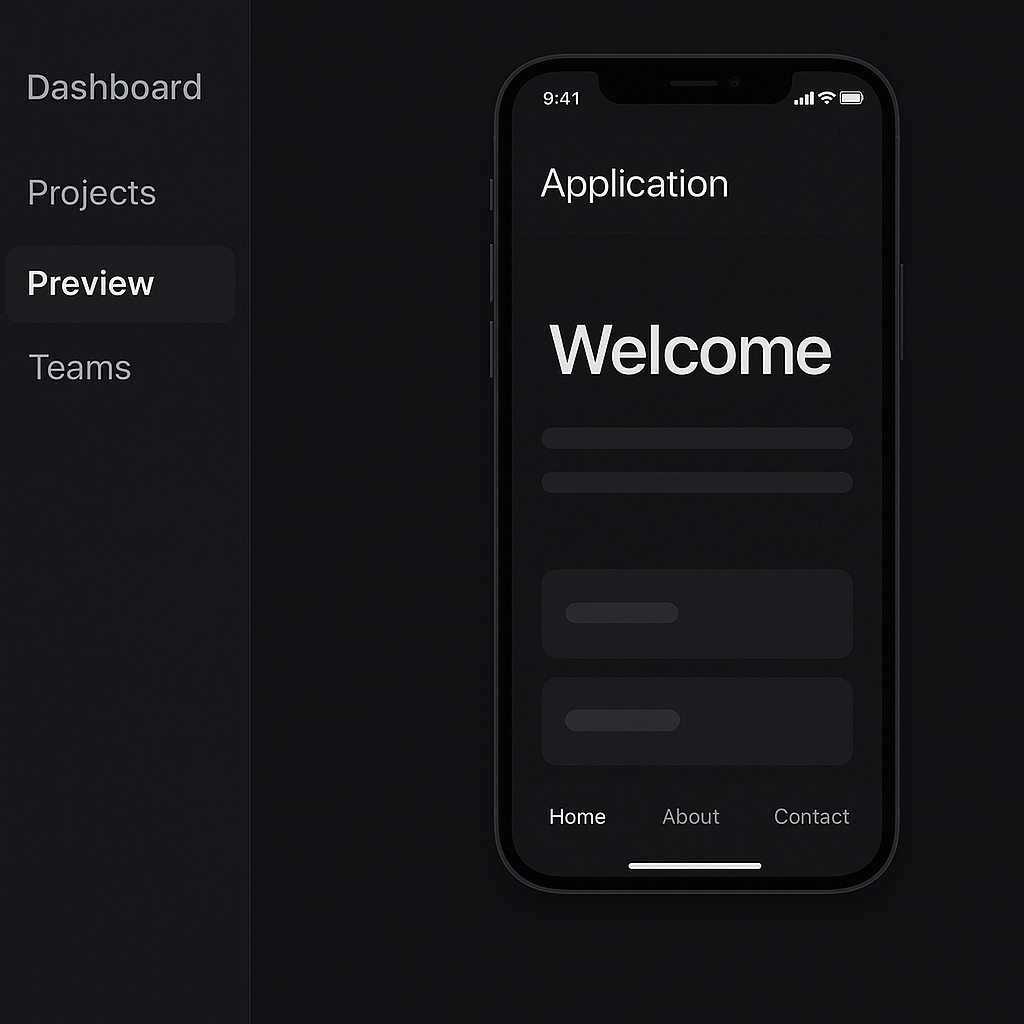 Live Preview Dashboard